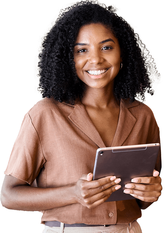 international-banking-smiling-woemn-with-tablet