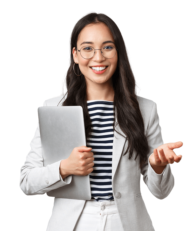 A smiling woman considering a career at RBB